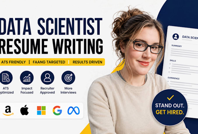 ats data scientist resume python ml roles faang tech interviews